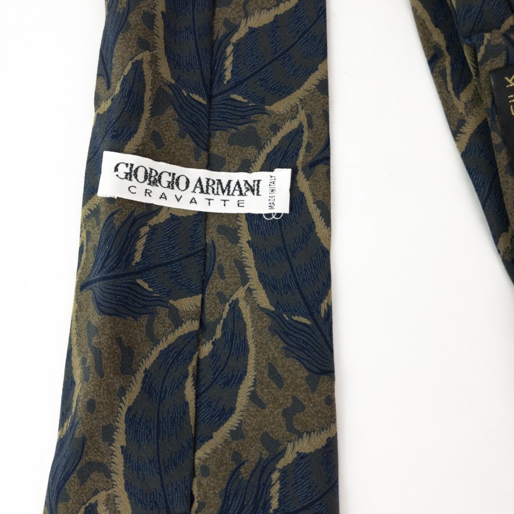 Giorgio Armani Vintage Tie 100% Silk